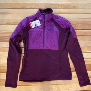 Cute purple half zip jacket!